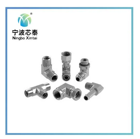 China Fábrica Vende Diretamente Preço ODM OEM Aço Inoxidável 3/4 Bsp Cotovelo Giratório Mangueira Hidráulica Métrica Conector de Tubo de Assento Cônico de 90 Graus Acoplamento Adaptador Acessórios