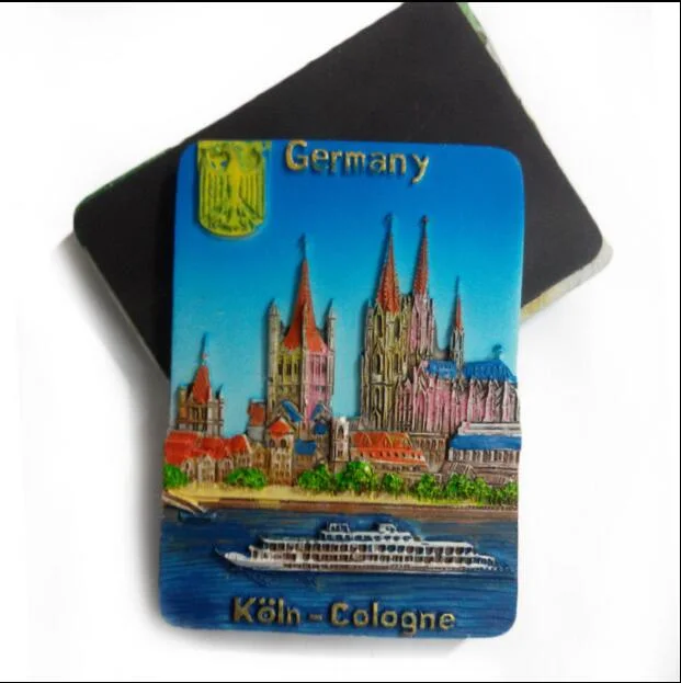 Heart Shaped Germany Tourist Souvenir Rsein Fridge Magnets