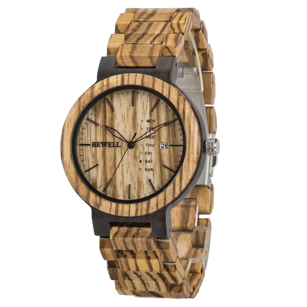 Custom Logo Natural Wood material OEM Wooden Watch