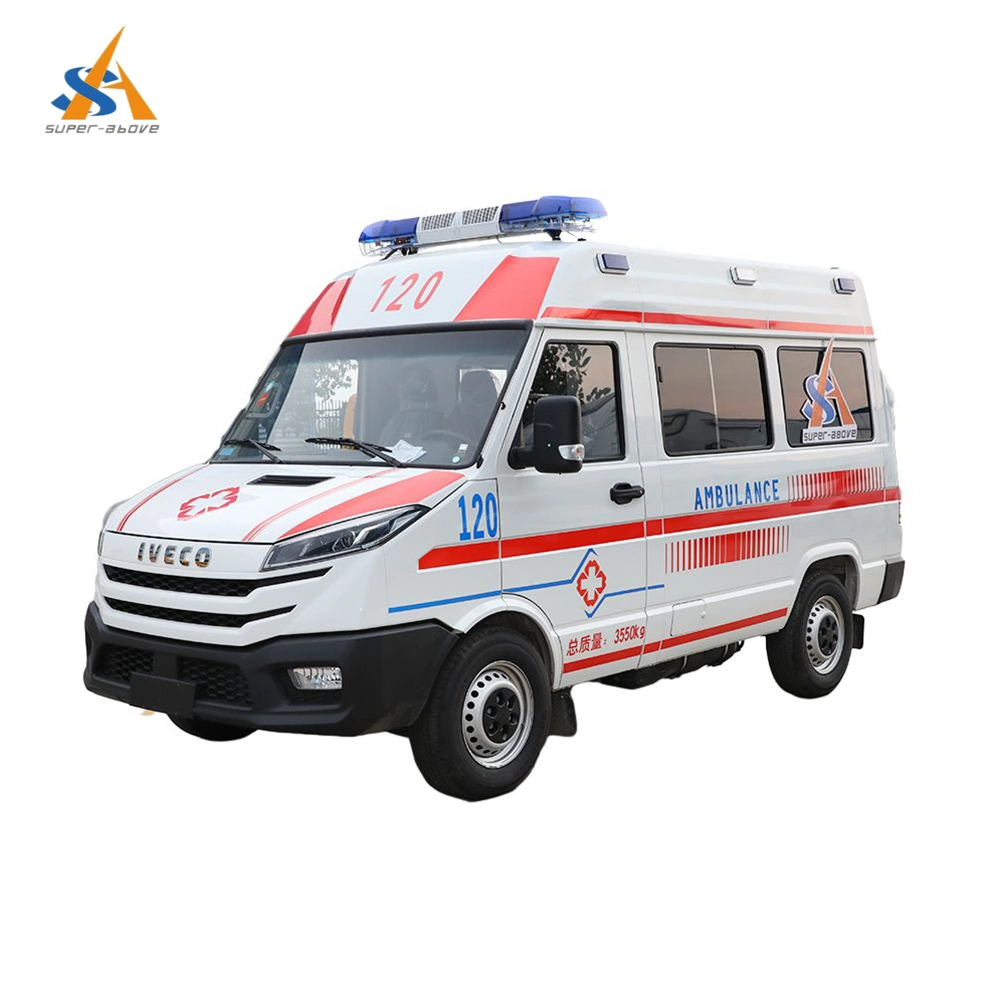 Super-Above Ambulance, Ambulance Car with Medical Equipment for Sale; Ambulance Euro5 Jmc Foton Dongfeng Vehicle 4X2 Ambulance