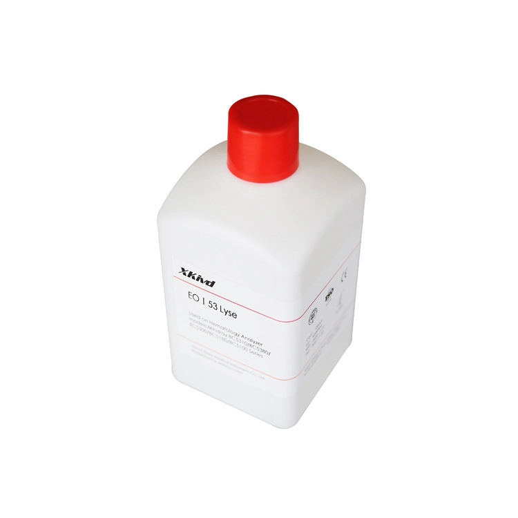 Analizador de Hematología Mindray serie M-53 reactivos M-53leo I Lyse 1L/4L Con código de barras