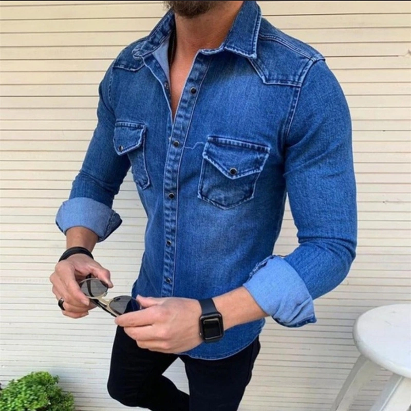 New Commodity Fall Autumn Bodycon Men Cool Jacket Clothing Casual Jackets Men Denim Jackets