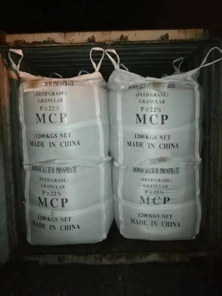 Monocalcium Phosphate 22% White Crystalline Powder Feed Grade Wholsale From Factory