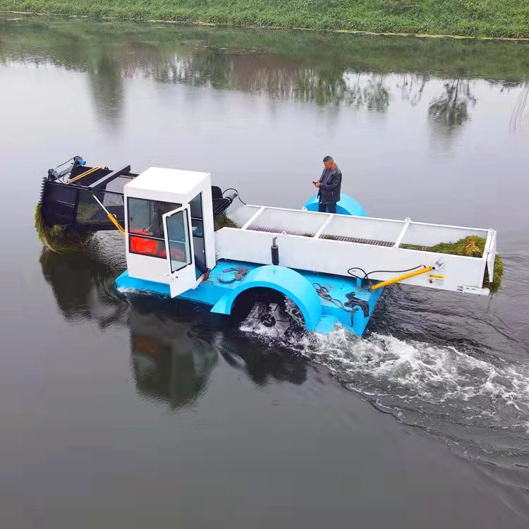 Гидравлический водяного гиацинта/водных сорняков/Duckweed/пластинчатый Moveral комбайна