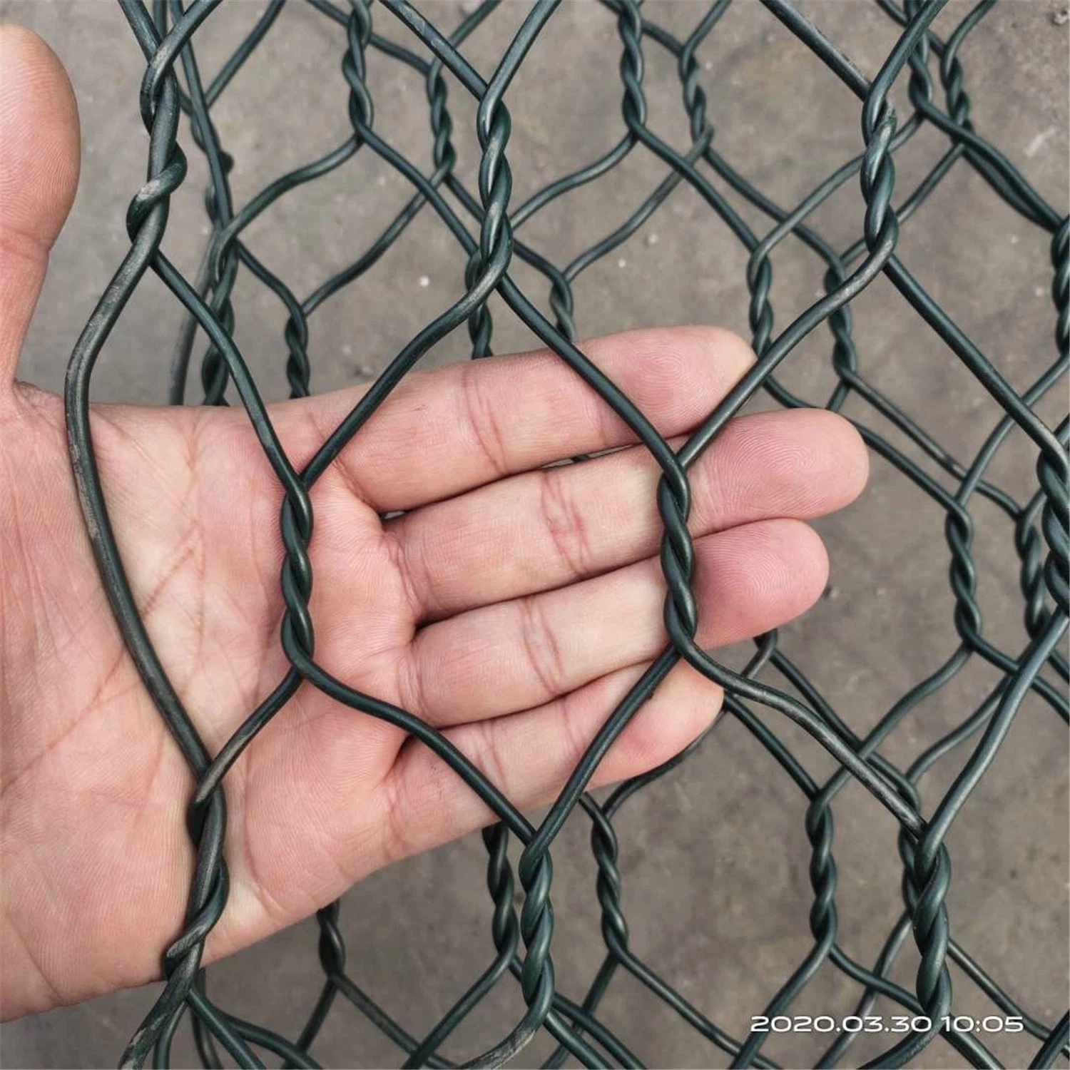 Recubierto de PVC Tejido Hexagonal Gabion