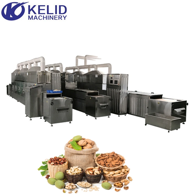 Microwave Leaves Grain Nuts Spice Fruit Dryer Drying Sterilization Equipment