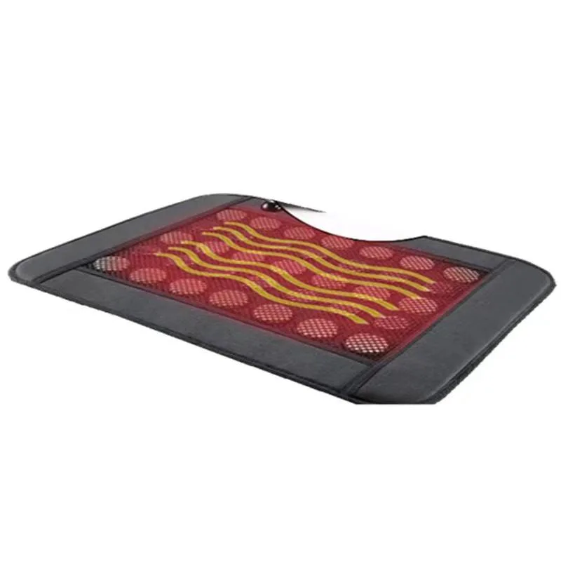 Full Body Electric Heating Tourmaline Stone Far Infrared Massage Therapy Jade Heating Mat Mattress for Pain Relief