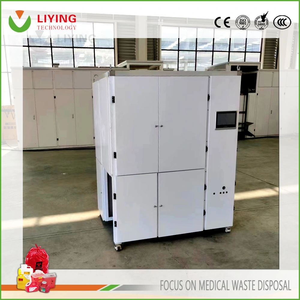 Eco-Friendly High Pressure Microwave Sterilizer with Shredder Function System