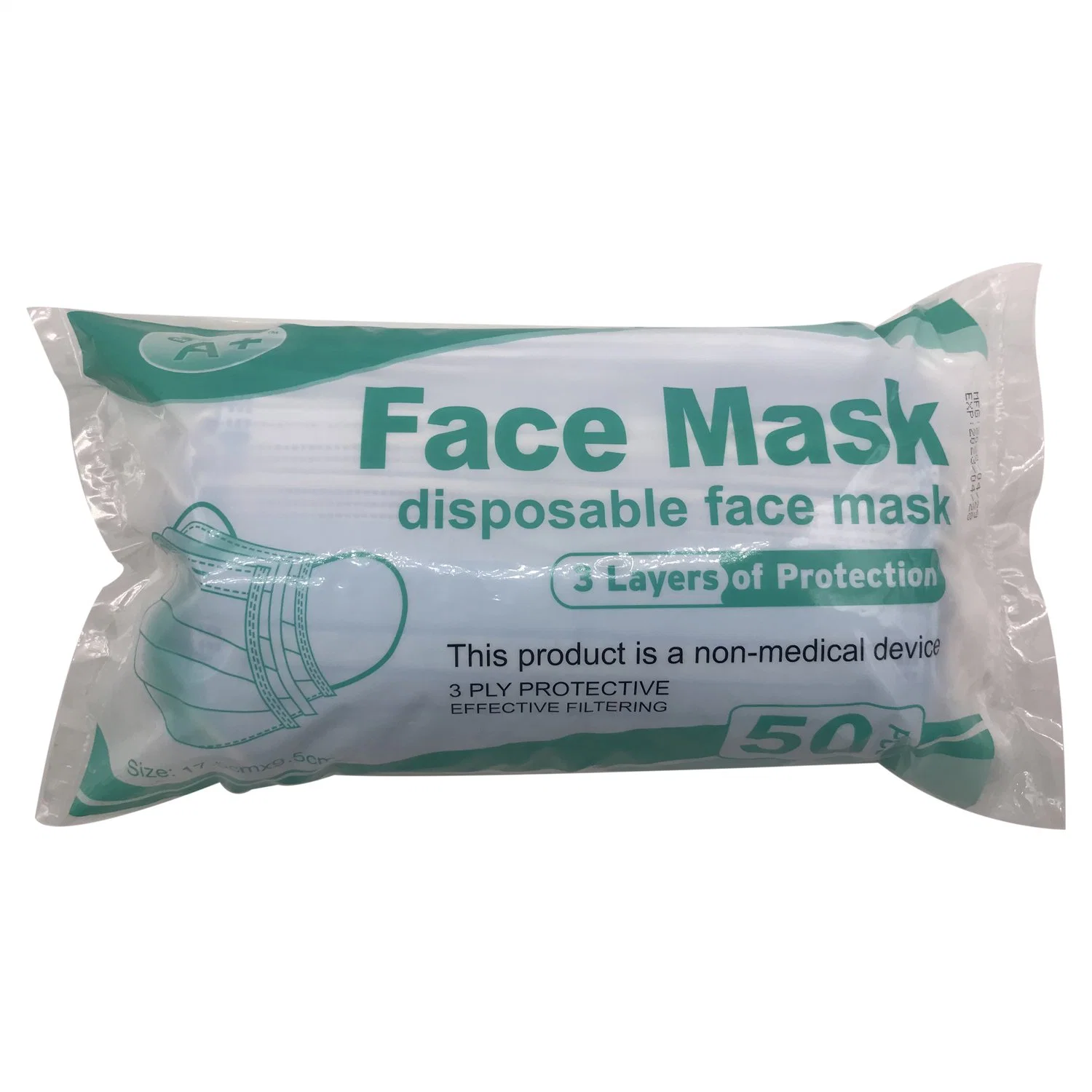 Masque de bonne qualité pour la protection de 5 plis