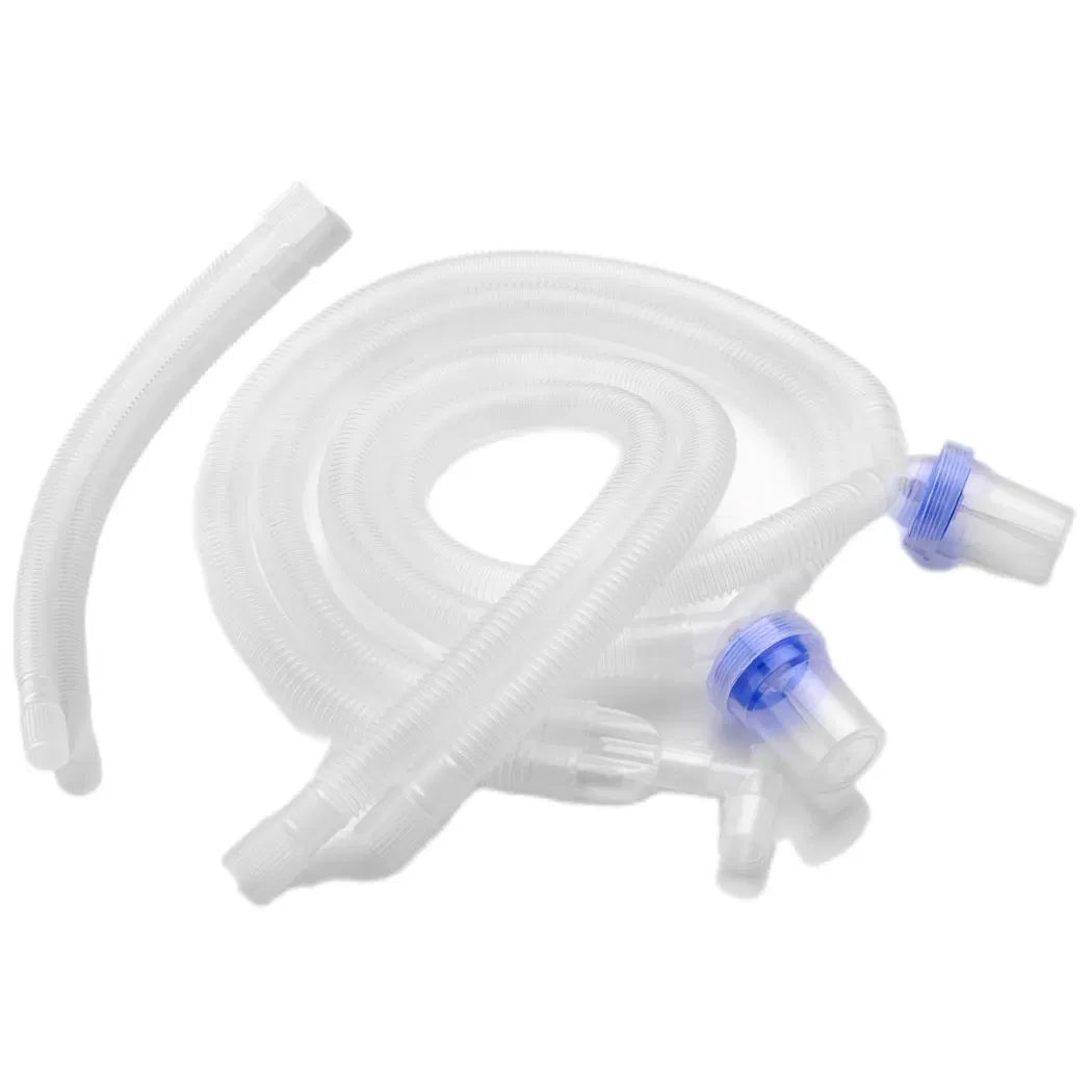 Medmount Medical Disposable Adult/Pediatric Anti-Bending Ventilator Respiratory Breathing Circuit