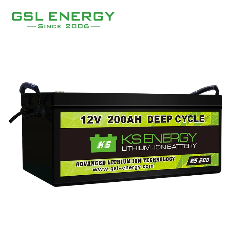 Gsl Energy LiFePO4 Battery Pack 12V 100ah 200ah 300ah Lithium Ion Battery with 3000 Cycles for RV Camping Car Boat Truck
