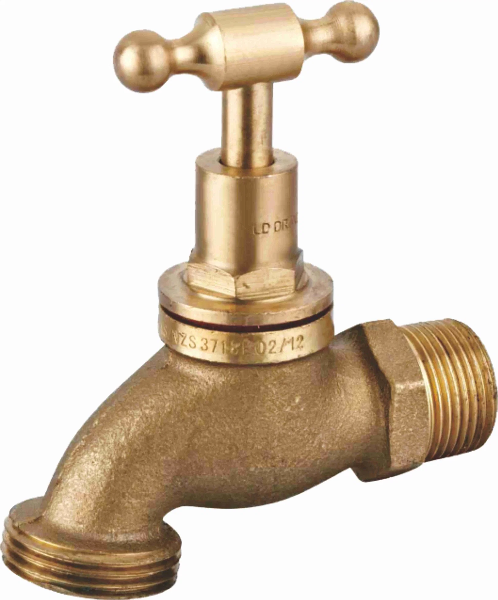 Precio de fábrica fuera de Tap 1/2" tubo Bibtap Jardín al aire libre Machos de roscar de latón RV Faucet