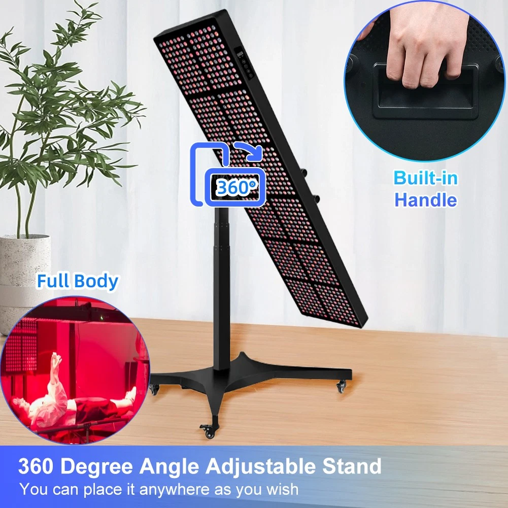 Painentlastung 3600W Pulsmode 5wavelengths 840PCS LED Infrarot Panel Device Rot Lichttherapie