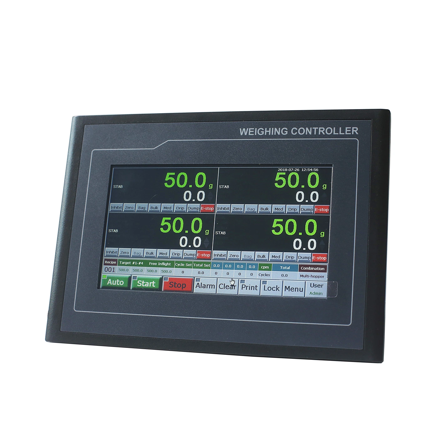 Supmeter 4 Scales Bagging Controller, Packing Weighng Instrument with Ethernet and USB Port Attached