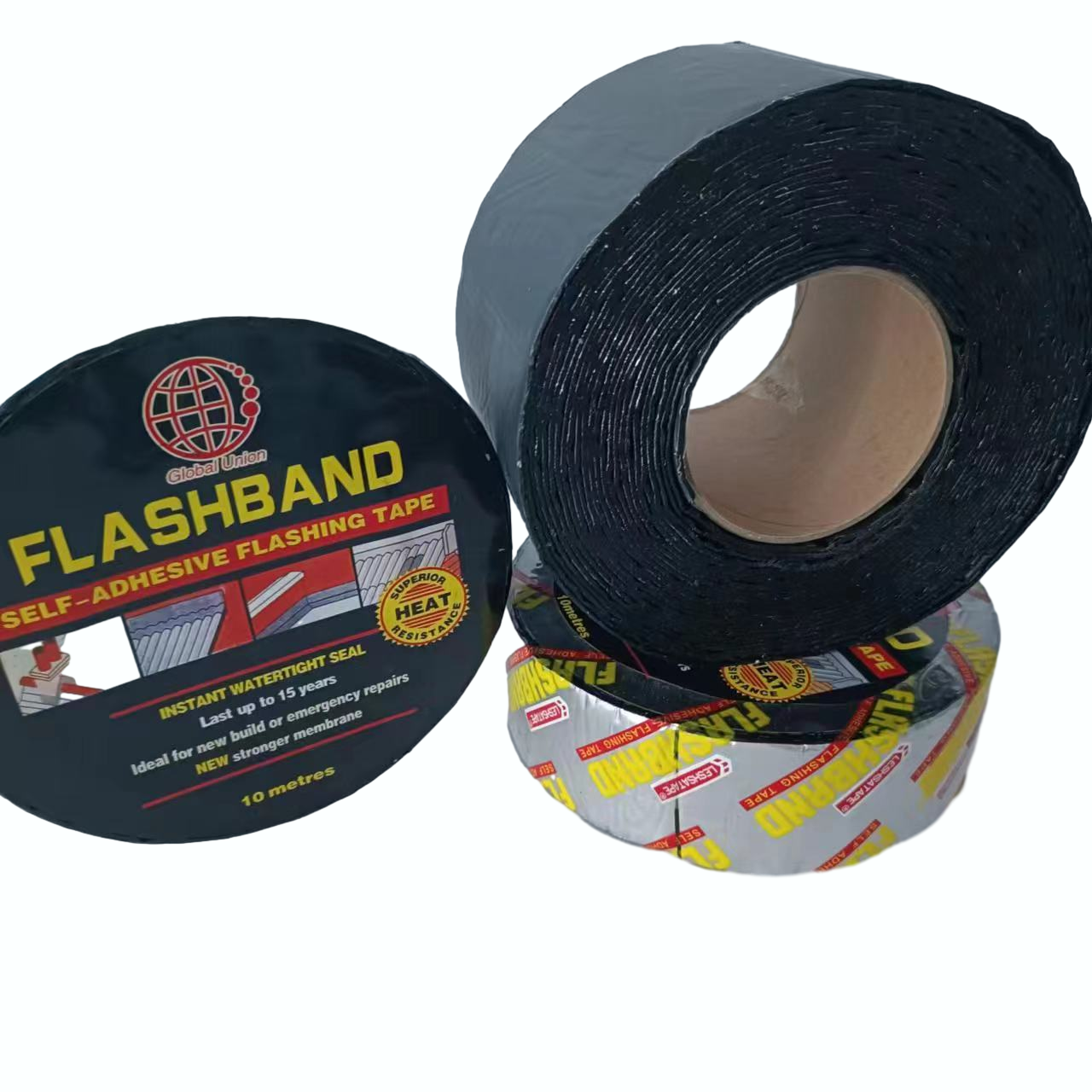 Bitumen Asphalt Repair Tape with Aluminum Foil Surface