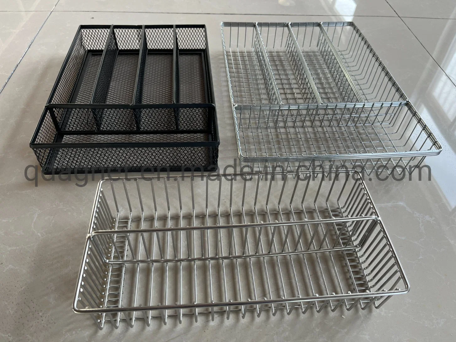 Homeware Furniture Modern Style Simple Metal Shelf Dish Storage Cabinets Kitchen Steel Iron Wire Household Rack