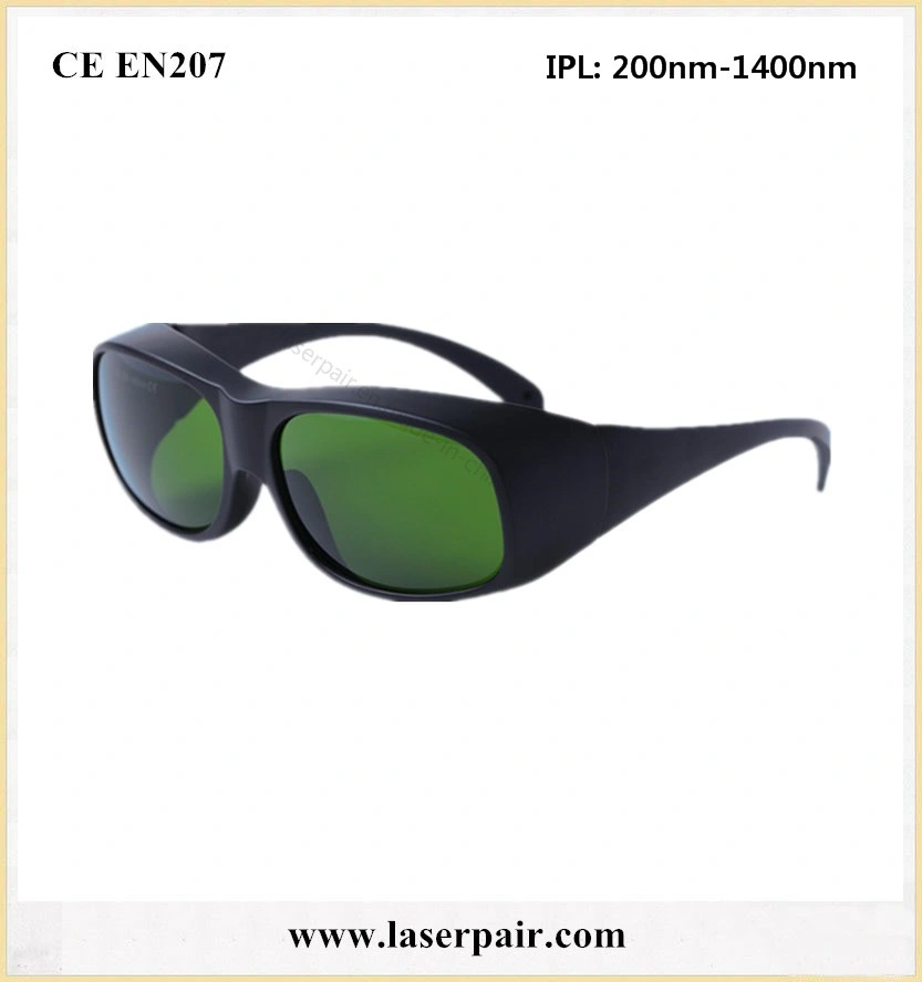 Certified 200-1400nm IPL LUZ PULSADA INTENSA Gafas de protección láser Gafas de seguridad