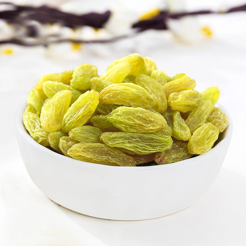 High quality/High cost performance  Natural Factory Prices Dried Seedless Sweet Green Raisins in Bulk