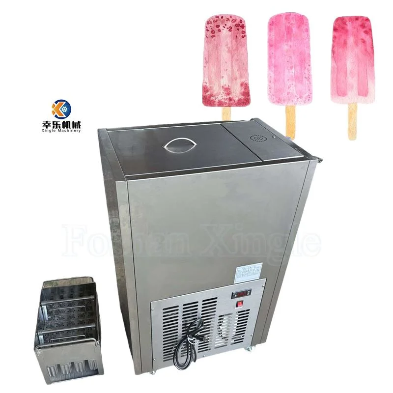 Stainless Steel Ice Stick Making Machine Hard Popsicle Bar Ice Pop Making Machine