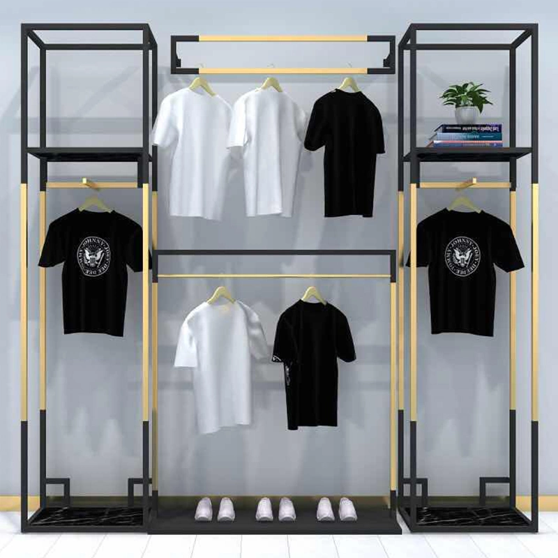 Clothing Rack Apparel Retail Clothes Shelving Garment Display