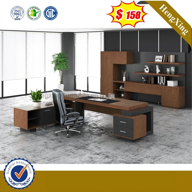 Big Size L Shape Executive Desk Wooden Modern Office Furniture