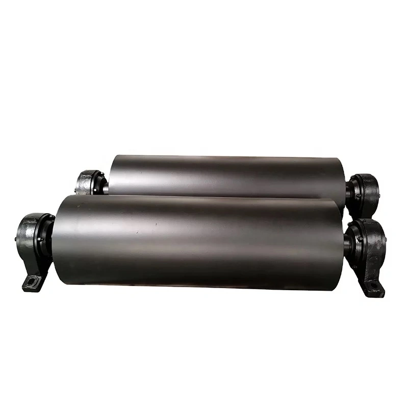 Professional Belt Conveyor System Parts Rubber Lagging Drive/Bend/Take-up/Snub Drum/Pulley