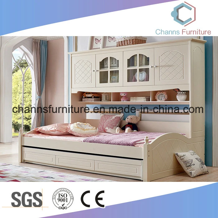 Factory Price Wooden School Furniture Bed for Kids (CAS-BF1720)