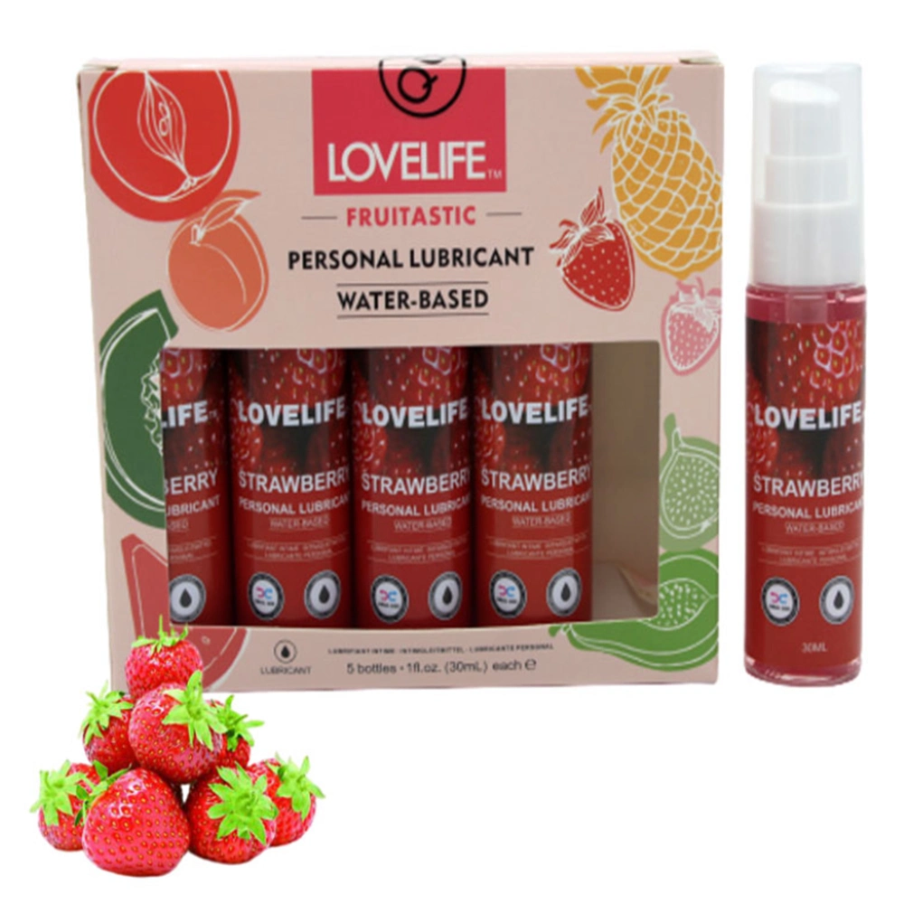 Best Selling Straberry Lemon Fruit Private Label Sex Lube Sexual Lubricant