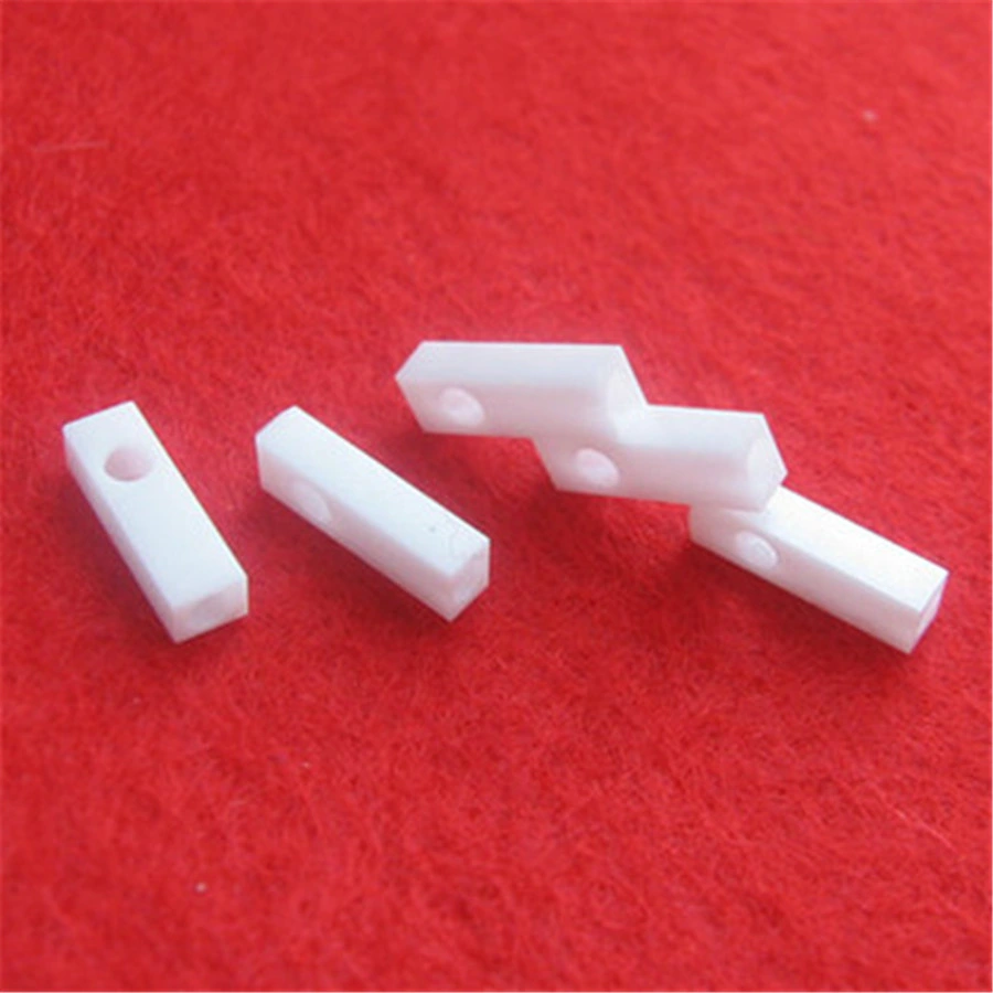 High Fracture Toughness Customized Zirconia Machining Ceramic Parts Zro2 Component with Hole Good Quality