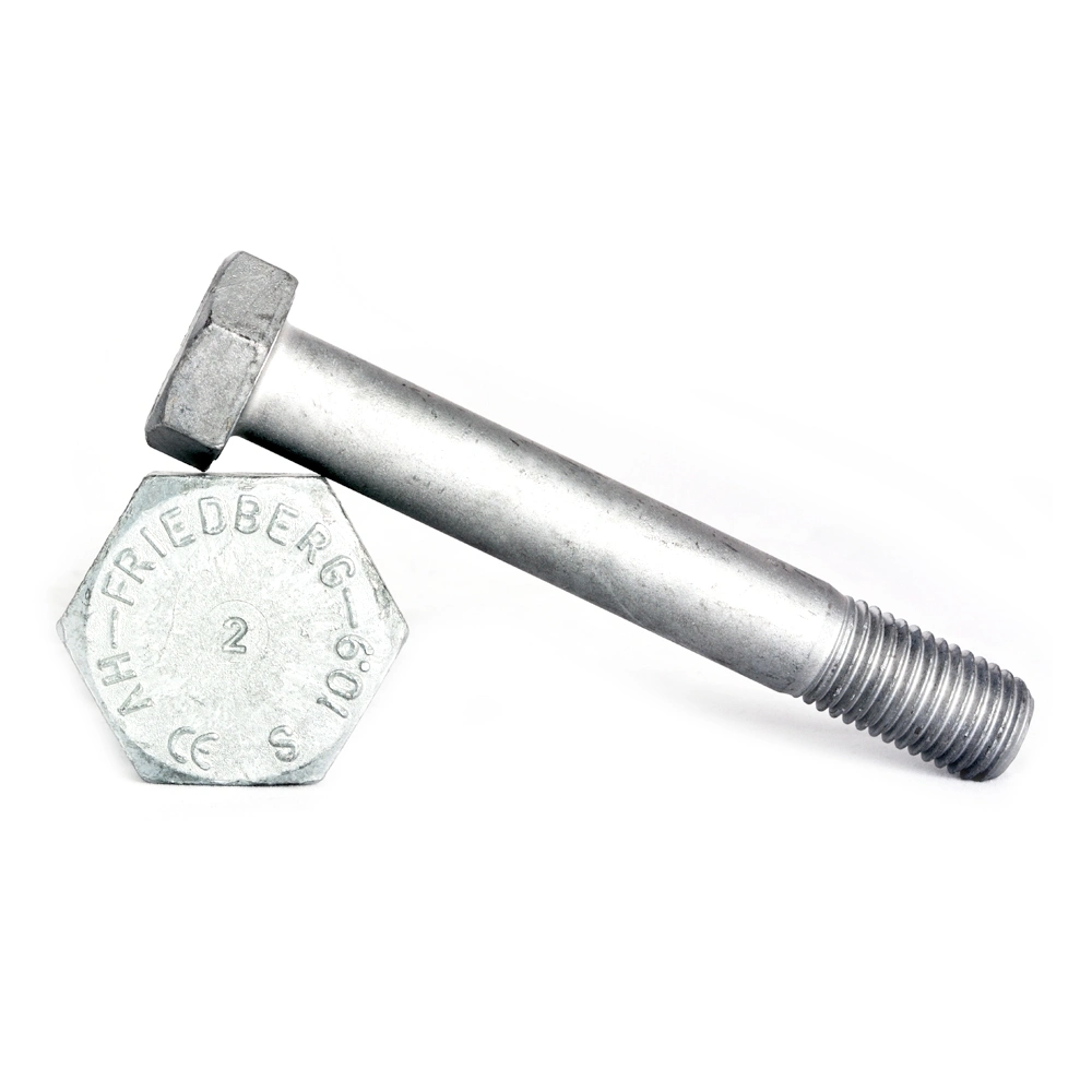 DIN 6914 ISO 7412 Heavy Hexagon Structural Bolts, Galvanized, HDG.