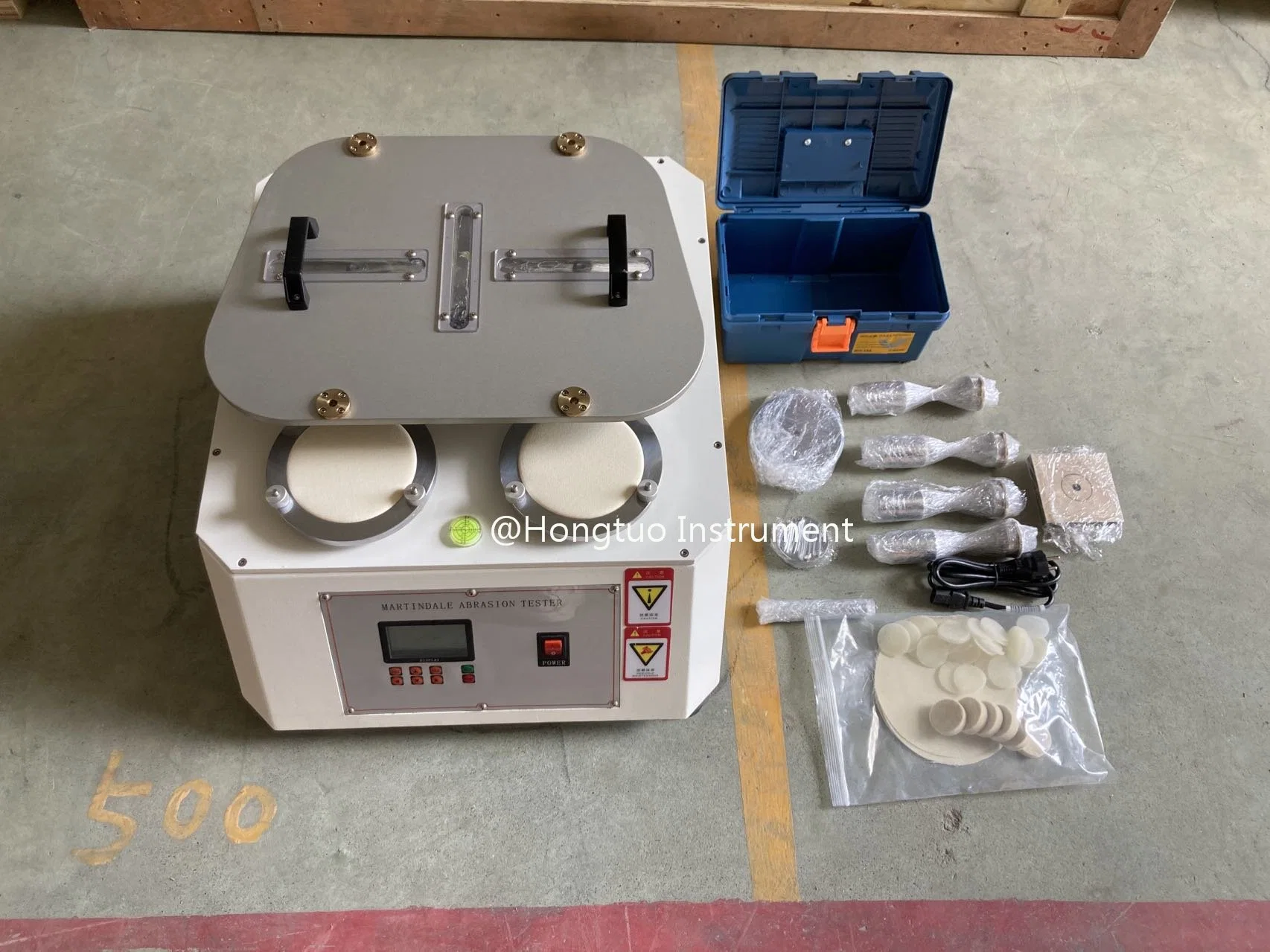 Textile Fabric Martindale Abrasion Tester Abrasion Resistance Martindale Test Machine DH-MA-4