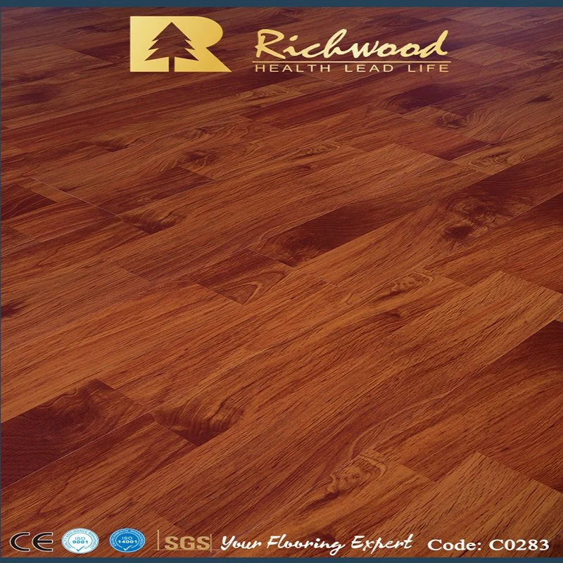 8mm Standard Edge Piano HDF Engineered PVC Vinyl Laminated Laminate Wood Wooden Flooring