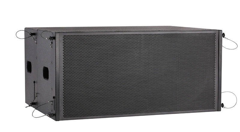 Double 15" Professional Line Array Sub Speakers Power Big Bass