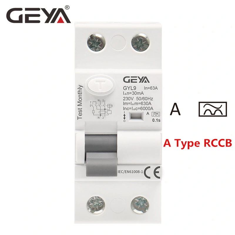 Geya Gyl9m 2p 48A RCCB Residual Current Circuit Breaker