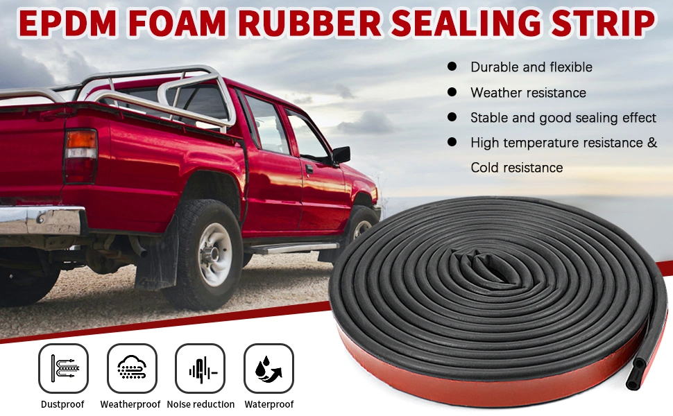 Sound Insulation Rubber Strip Car Door Seal