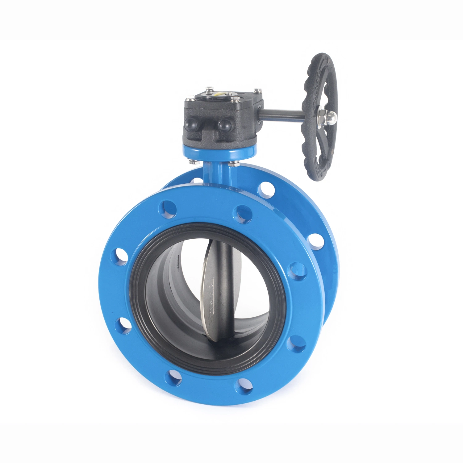 Streamlined disc with low head loss Flanged Butterfly Valve DN50~DN1000 (2 "~40")