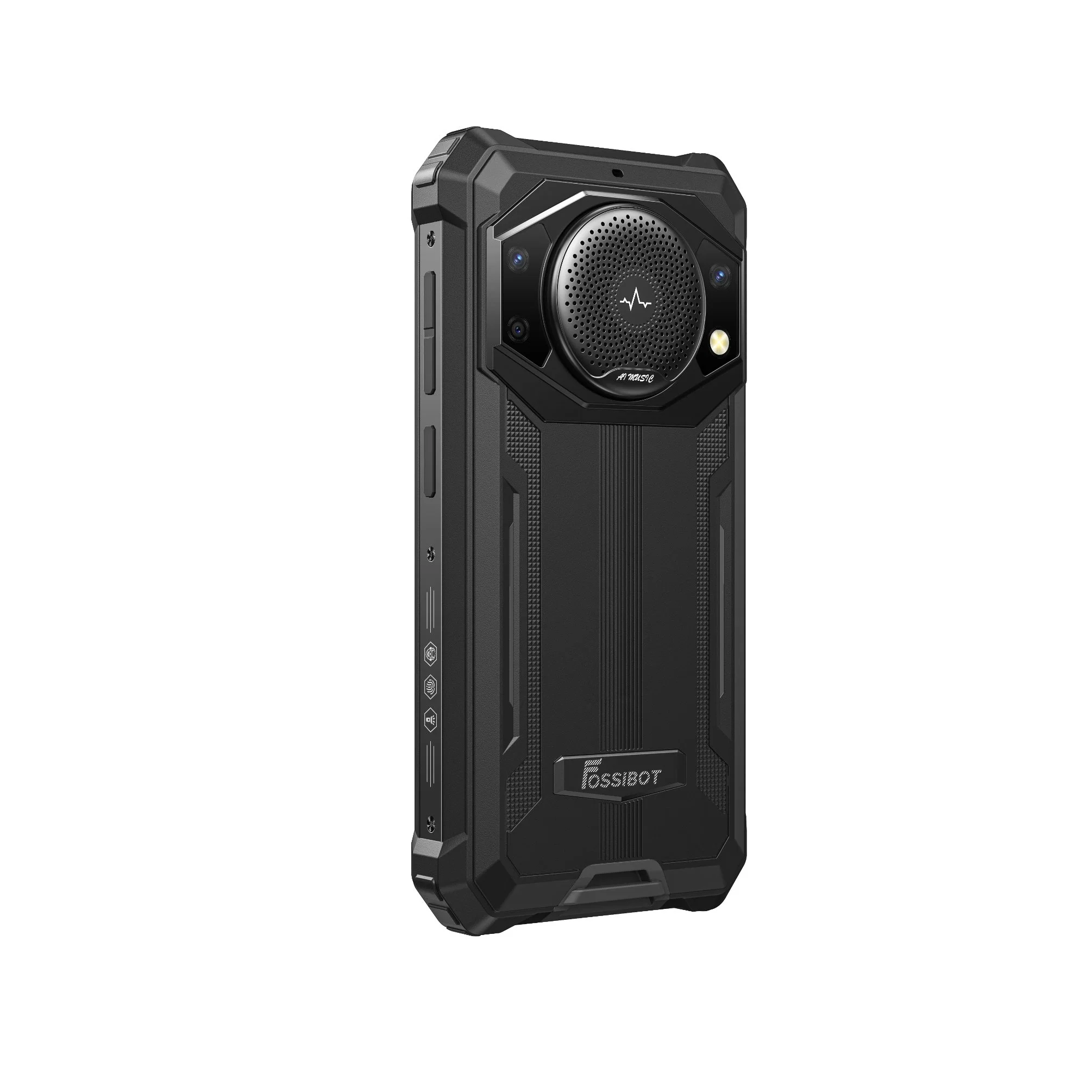 Fossibot 3,5W Lautsprecher 10600mAh Batterie wasserdicht IP68/69 Rugged Handy 24MP+5MP+0,3MP 4GB+64GB