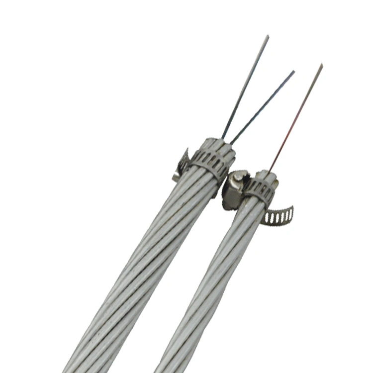 Optical Fiber 500kv 24 Cores with Stranded Opgw Cable