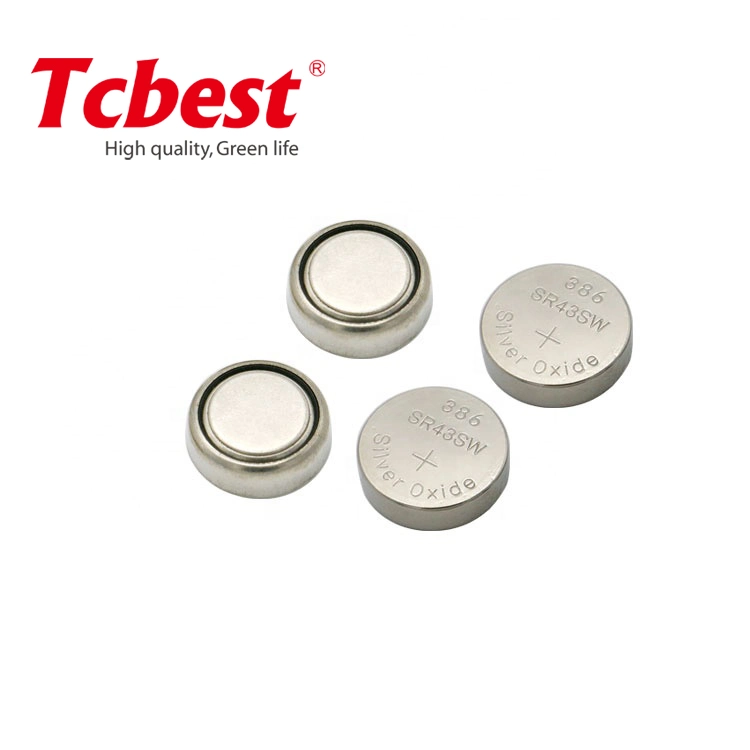 Factory Directly Supplpy CE/RoHS/SGS 1.55V Sr521 379 Silver Oxide Button Cell Battery for Watches/LED Lights