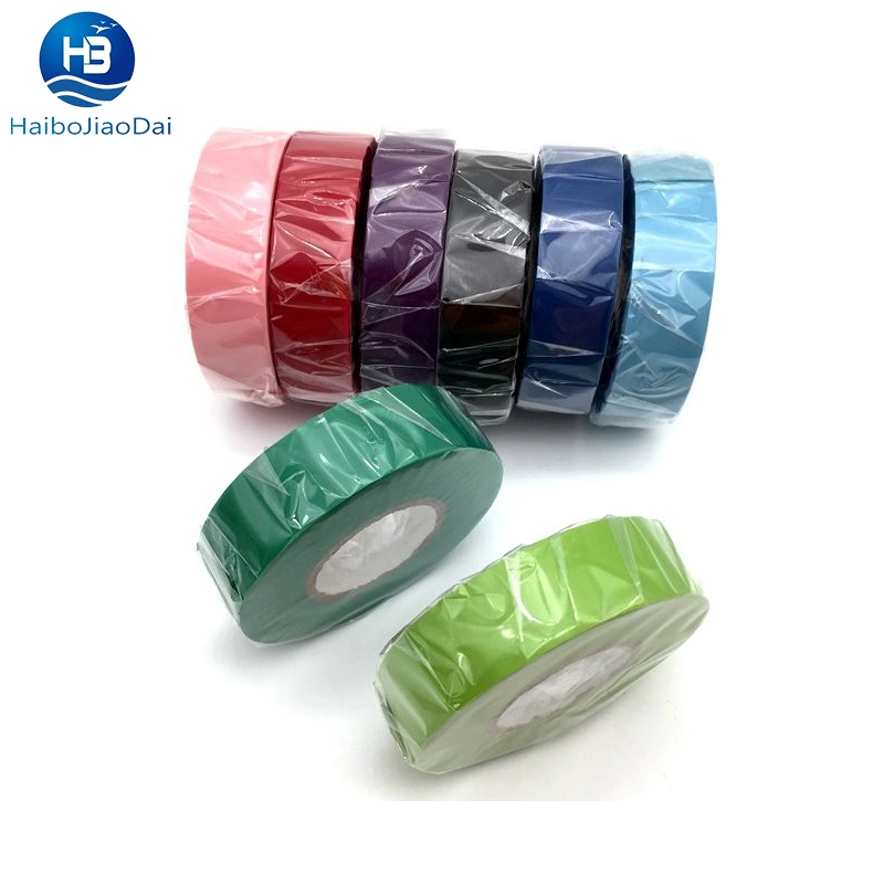 Hot Sale High quality/High cost performance Wholesale/Supplier PVC Electrical Tape for Jumbo Roll Safety Inflaming Retarding Waterproof Leakage