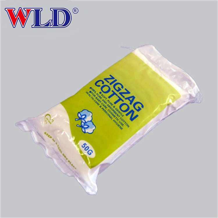 Medical Zigzag Absorbent Cotton Pad Wool