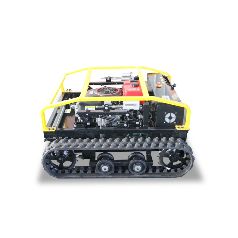 Free Shipping 800mm Crawler Remote Snow Control Robot Lawn Mower