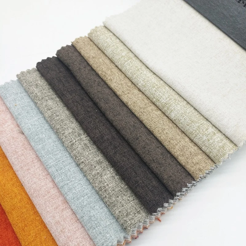 100% Polyester Cashmere Look Brushed Woven Velour Fabric for Home Textile Sofa Upholstery Fabric