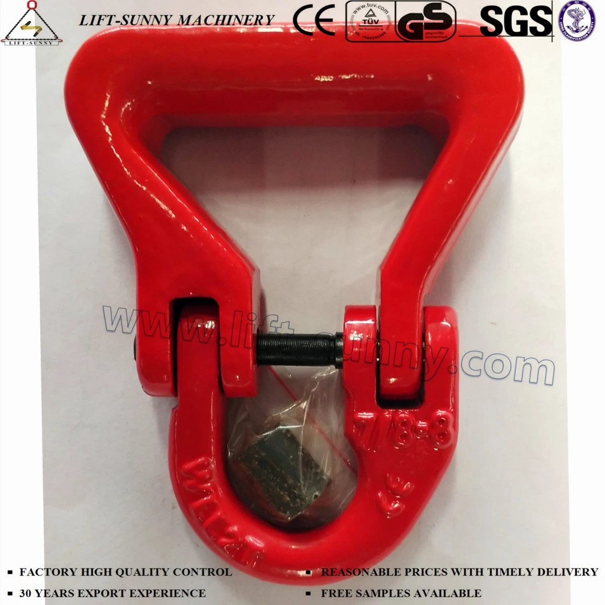7/8-8 Forged Alloy G80 European Type Web Connecting Link
