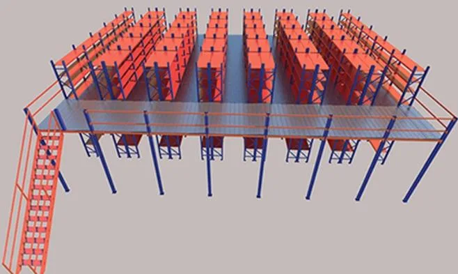 Storage Rack Industrial Shelving Mezzanine System Mezzanine Floor