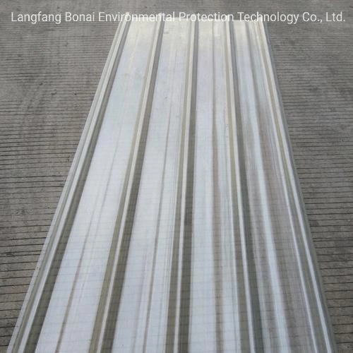 Anti Impact Wavy FRP Fiberglass Roofing Sheet Products Corrugated Plane Skylight