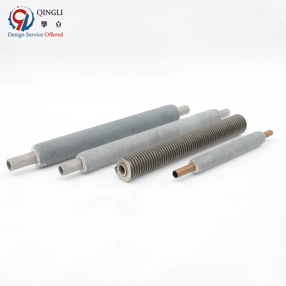 Personalizar soldada de acero Bimetal Tubos de aletas de calefacción para el secado de intercambiadores de calor