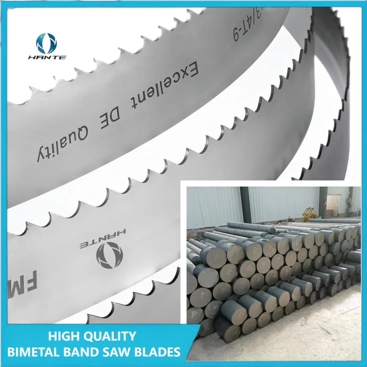 41mm*1,3*1,7/2,5 M51 Sierra de banda bimetal de alto rendimiento para sierra/cinta de sierra para Corte de metal