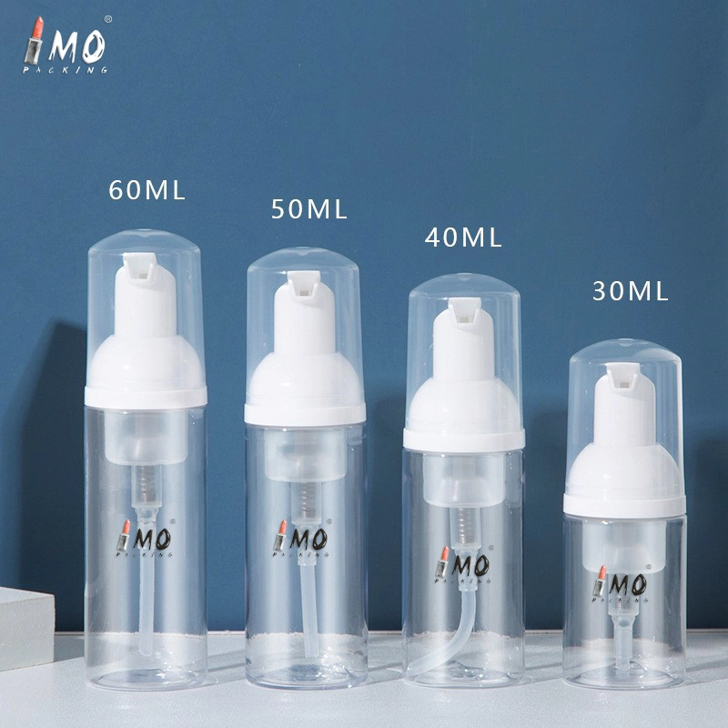 Mutiple Volume Empty Foaming Pump Plastic Shampoo Mousse Bottle