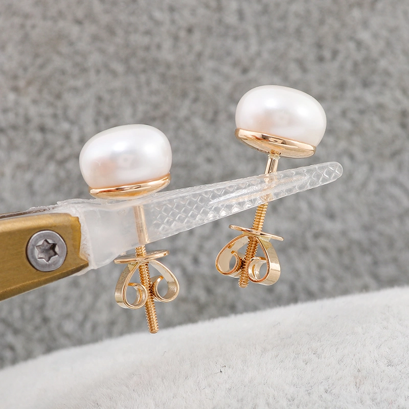 La Provenza joyas 2022 Nueva Venta caliente 18K Gold Pearl Earrings señoras regalo compromiso